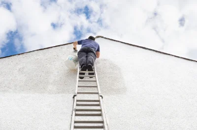 Peinture extérieure à Bésignan — façades et ravalement